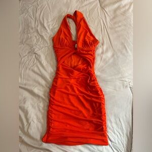 Oh Polly Vibrant Orange Apparel